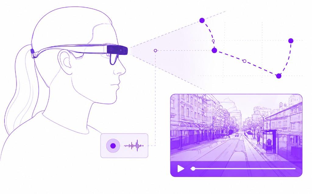 Egocentric capture with smart glasses in operational environments